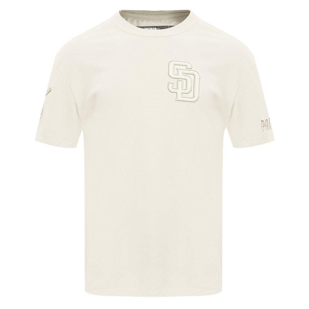 Pro Standard Men's MLB San Diego Padres Neutral Drop Shoulder Top - Eggshell - EGGSHELL